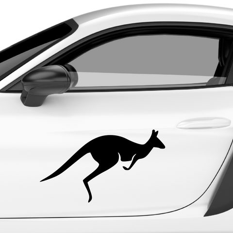 Känguru Aufkleber 2 - Beispielansicht
