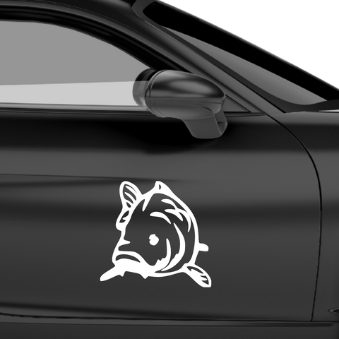 Karpfen Aufkleber - Beispielansicht