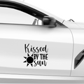 Kissed by the sun Aufkleber - Beispielansicht