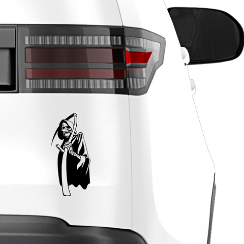 Klassik Sensenmann Aufkleber - Beispielansicht