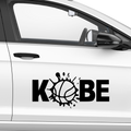 Kobe Aufkleber - Beispielansicht