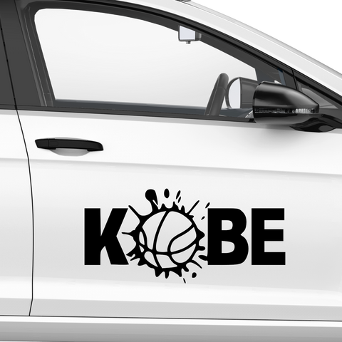 Kobe Aufkleber - Beispielansicht