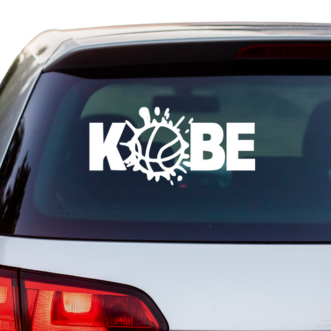 Kobe Aufkleber - Beispielansicht