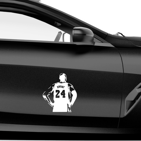 Kobe Bryant Aufkleber Nr. 1 - Beispielansicht