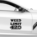 Limit 420 Aufkleber - Beispielansicht