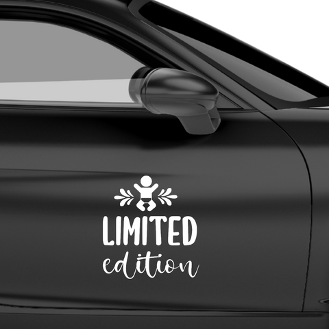 Limited edition Aufkleber - Beispielansicht