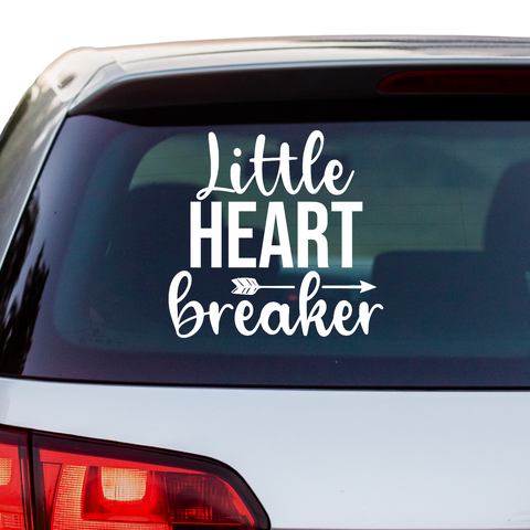 Little Heart breaker Aufkleber - Beispielansicht
