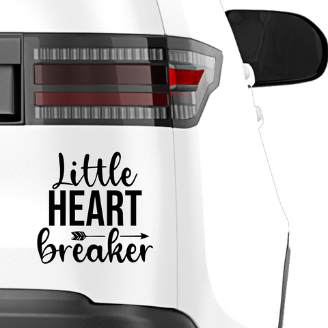 Little Heart breaker Aufkleber - Beispielansicht