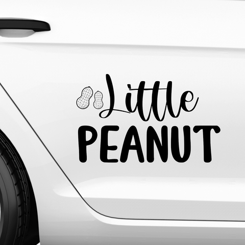 Little Peanut Aufkleber - Beispielansicht