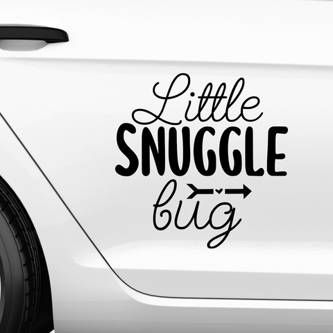 Little Snuggle Bug Aufkleber - Beispielansicht