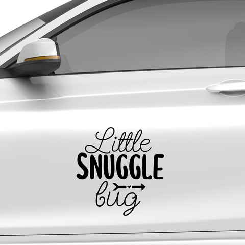 Little Snuggle Bug Aufkleber - Beispielansicht