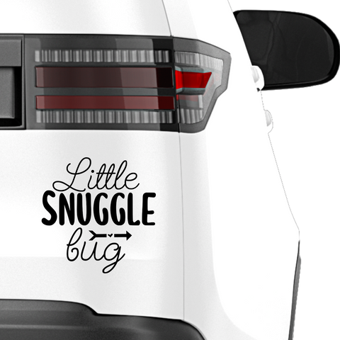 Little Snuggle Bug Aufkleber - Beispielansicht