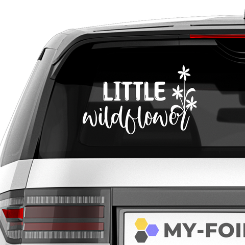Little wild Flower Aufkleber - Beispielansicht