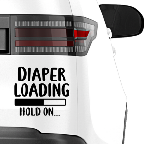 Loading Aufkleber - Beispielansicht