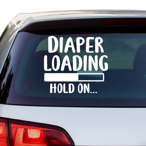 Loading Aufkleber - Beispielansicht