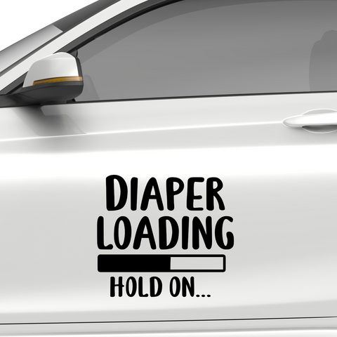 Loading Aufkleber - Beispielansicht