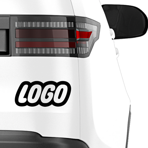 Logo Lego Fakelogo Aufkleber - Beispielansicht