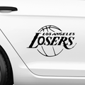 Loosers Lakers Fakelogo Aufkleber - Beispielansicht