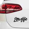 Lowlife Schriftzug Aufkleber 4 - Beispielansicht