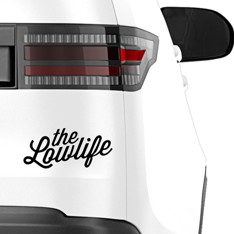 Lowlife Schriftzug Aufkleber 7 - Beispielansicht