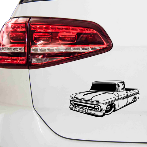 Lowrider Auto Aufkleber 1 - Beispielansicht