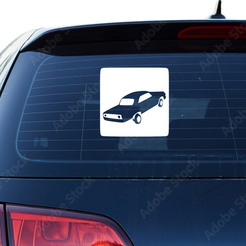 Lowrider Auto Aufkleber 5 - Beispielansicht