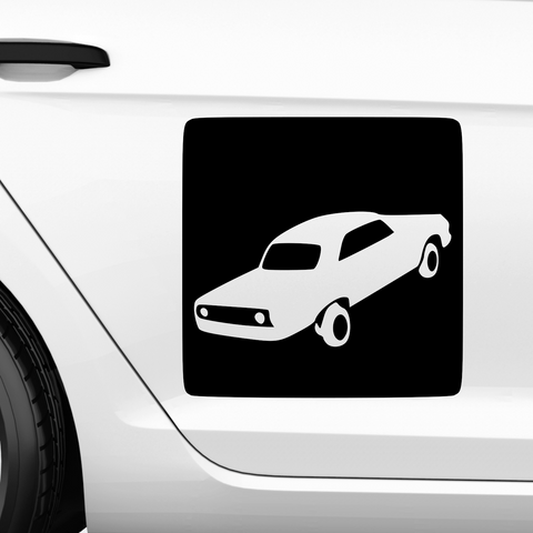 Lowrider Auto Aufkleber 5 - Beispielansicht