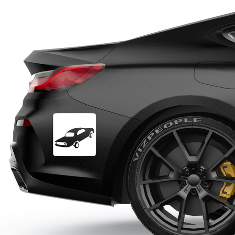 Lowrider Auto Aufkleber 5 - Beispielansicht