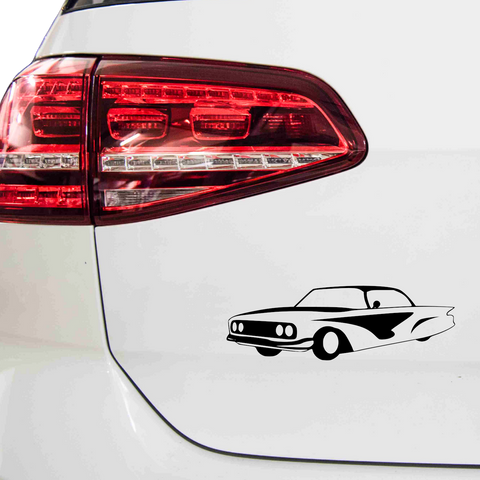 Lowrider Auto Aufkleber 6 - Beispielansicht