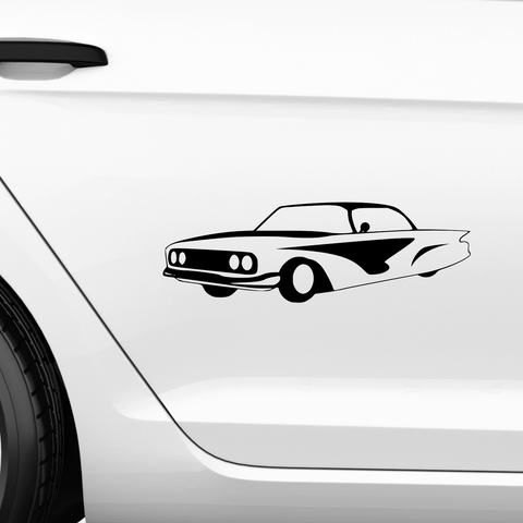 Lowrider Auto Aufkleber 6 - Beispielansicht