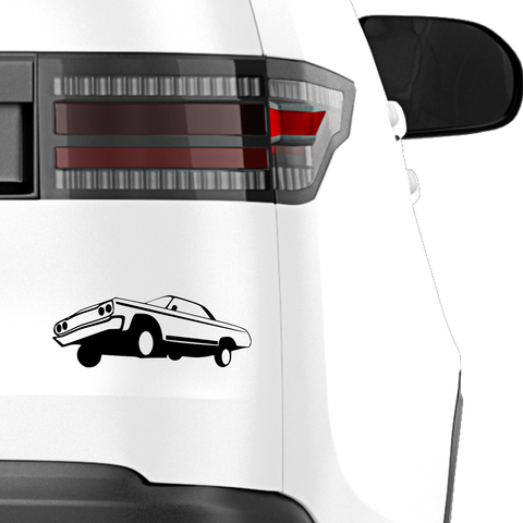 Lowrider Auto Aufkleber 8 - Beispielansicht