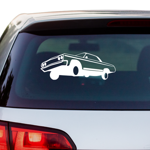 Lowrider Auto Aufkleber 8 - Beispielansicht