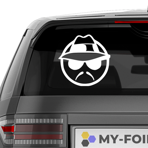 Lowrider Logo Aufkleber - Beispielansicht