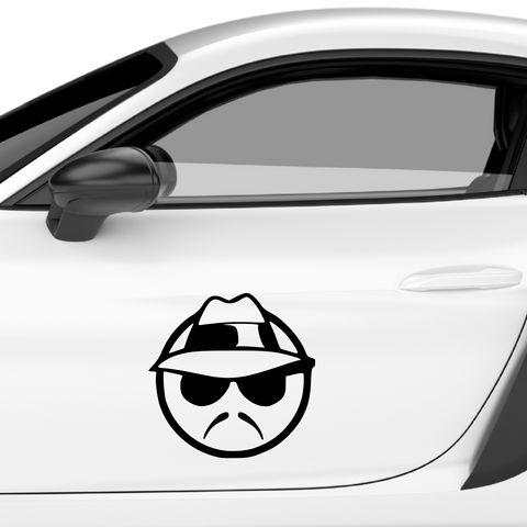 Lowrider Logo Aufkleber - Beispielansicht