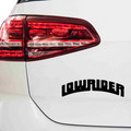 Lowrider Schiftzug Aufkleber 1 - Beispielansicht