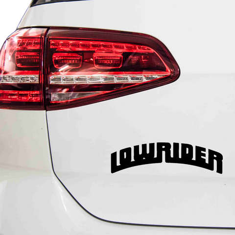Lowrider Schiftzug Aufkleber 1 - Beispielansicht