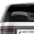 Lowrider Schriftzug Aufkleber 2 - Beispielansicht