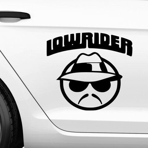 Lowrider Schriftzug Aufkleber 4 - Beispielansicht