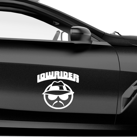 Lowrider Schriftzug Aufkleber 4 - Beispielansicht