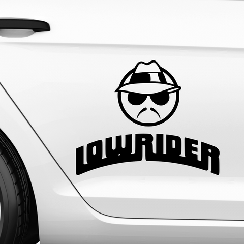 Lowrider Schriftzug Aufkleber 5 - Beispielansicht