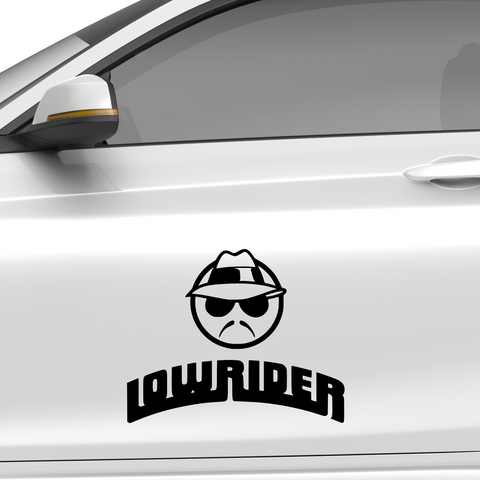 Lowrider Schriftzug Aufkleber 5 - Beispielansicht