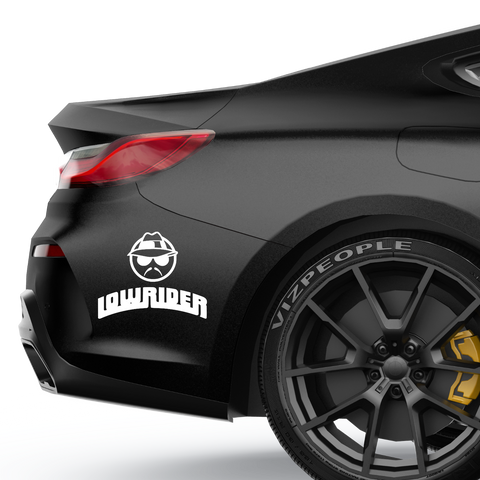 Lowrider Schriftzug Aufkleber 5 - Beispielansicht