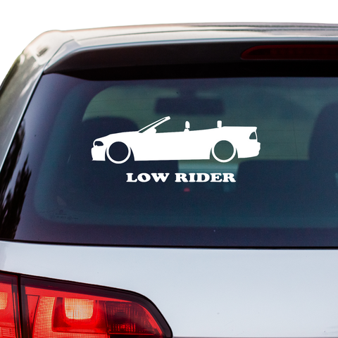 Lowrider Schriftzug Aufkleber 7 - Beispielansicht