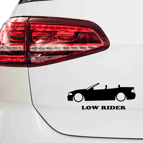 Lowrider Schriftzug Aufkleber 7 - Beispielansicht