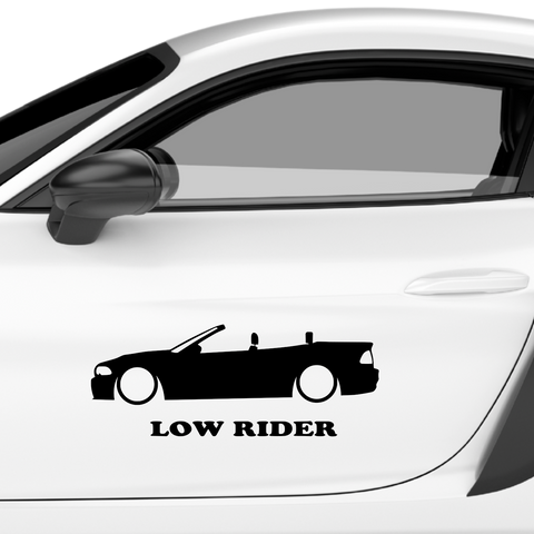 Lowrider Schriftzug Aufkleber 7 - Beispielansicht