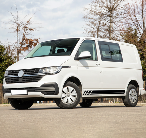 Seitenstreifen Aufkleber passend für VW Multivan Bulli T6, T6.1, T5, T4