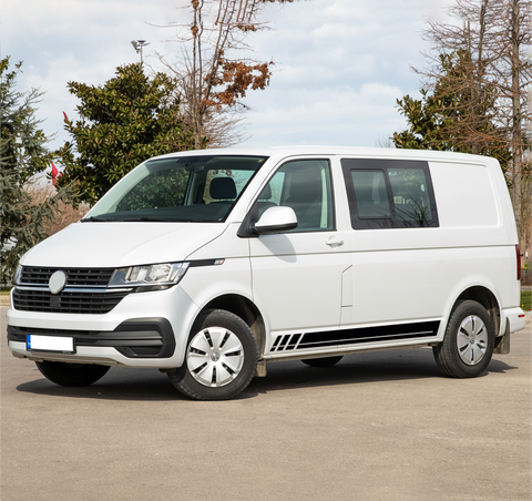 Seitenstreifen Aufkleber passend für VW Multivan Bulli T6, T6.1, T5, T4