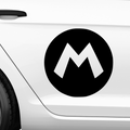 M Symbol Aufkleber - Beispielansicht