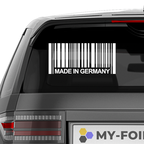 Made in GermanyAufkleber - Beispielansicht