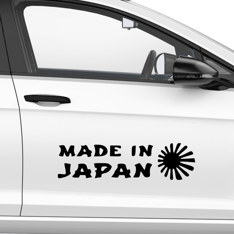 Made in Japan JDM Aufkleber - Beispielansicht